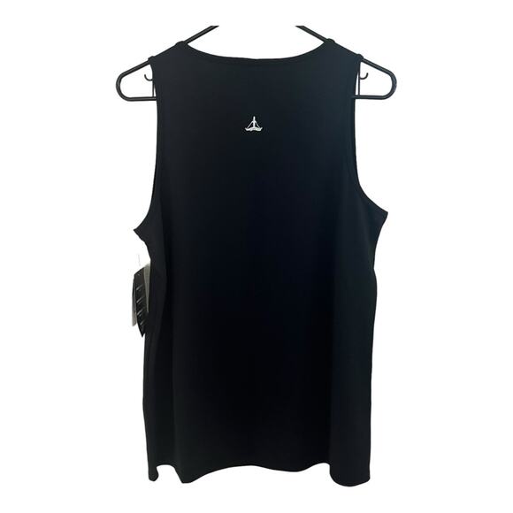 The girls Tummy Control Black Women's Muscle Tank Top Size Large - Picture 2 of 4